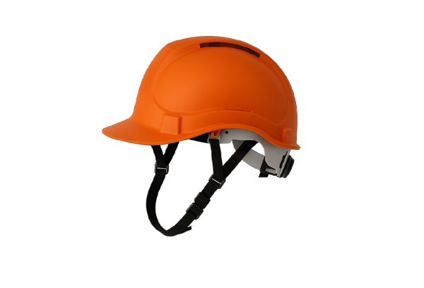 Casco Naranja C/RatchetC/Barbuq 4 apoyos - Imagen 1