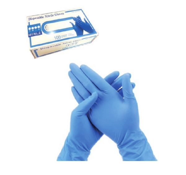 Guante Nitrilo Azul Caja X 100 Unidades Talla XL - Imagen 1